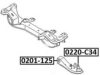 NISSA 545015L300 Control Arm-/Trailing Arm Bush